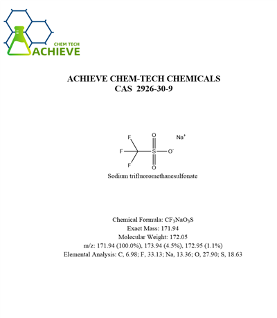 Naatriumtrifluorometaansulfonaat CAS 2926-30-9